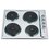 Parrilla eléctrica empotrable marca Eb técnica 58 cm EB-431