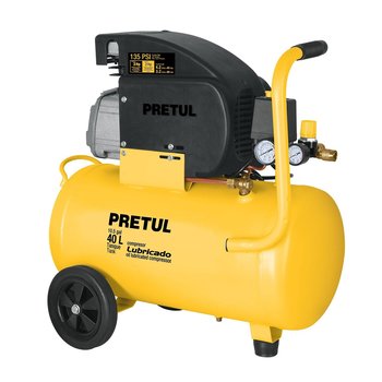 Compresor Aire Pretul Lubricado 120V 40 l