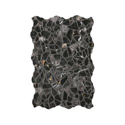 Piso Gravel Stone Daltile 34 x 50 cm Black GGL3