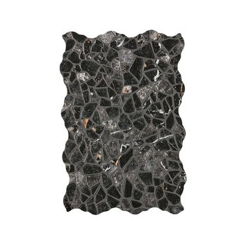 Piso Gravel Stone Daltile 34 x 50 cm Black GGL3