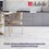 Piso Blanco Aurora Daltile Rectificado 61X122 1.5M2 ZA62R