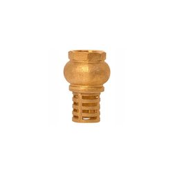 Válvula Latón Pie Pichancha 19 mm ¾ Rugo