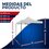Toldo Reforzado 3X3 Poliester y pvc estructura metalica blanco
