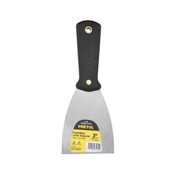 Espátula Flexible 3" Pulgadas Con Mango de Plástico Pretul