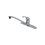 Llave Mezcladora Monomando Para Fregadero 8" Con Cubierta Rugo