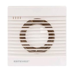 Extractor para baño/cocina Estévez Ultra Delgado 6 pulg Blanco