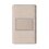 Placa Ciega Color Dorado Luxica