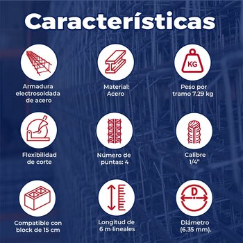 Cadena Armex 15-20 cm 4 Puntas