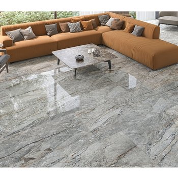 Piso Silver River Gray Daltile Rectificado 80x160 cm ZS09