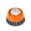 Carda Copa Alambre Trenzado Fino 4 pulg Truper 5/8