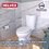 Sanitario Redondo Blanco Olimpia Helvex Grado Ecológico 3.8 LPD