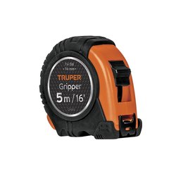 Cinta de Medir Truper Flexómetro Gripper Contra Impactos 5 MTS
