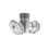 Llave Control Angular IP100 Fluid Laton Cromo 13x13 MM 1/2X1/2