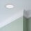 Luminario LED Empotrar Blanco Luz Cálida 6W Flat Estevez