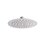 Regadera Sin Brazo Redonda Rugo Ultra Delgada 6X6" Acero Inox