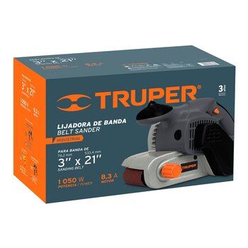 Lijadora Banda 3 x 21 pulg Truper 1050 W