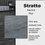 Piso Antiderrapante Stratto Gray Daltile 60.5x60.5 cm