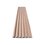 Panel Lambrin para pared WPC interior fresno 16.5X290X2.2 CM