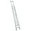 Escalera Aluminio Cuprum Convertible 21 Peldaños