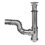 CESPOL LAVABO CROMO FLEXIBLE TIPO PUSH C/BOTE Y EXTENSION