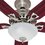 Ventilador de Cielo Hunter Astoria Níquel Cepillado 52 pulg
