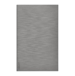 Placa Ciega Lucek Flat Plata