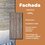 Muro Fachada Multicolor Daltile 45 x 90 cm Rectificado