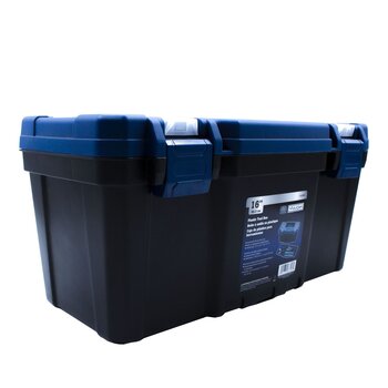 Caja Herramienta Negra/Azul 16 Pulgadas