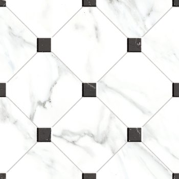 Piso Tipo Geométrico Lumiere Blanco Daltile 37x37 cm ZLM2
