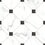 Piso Tipo Geométrico Lumiere Blanco Daltile 37x37 cm ZLM2