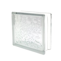 Vidrio Block Burbuja Fontibre 19 x 19 x 8 cm