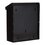 Buzon vertical negro