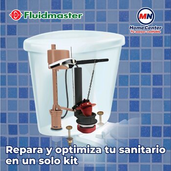Juego Reparación Con Válvula Llenado WC Fluidmaster