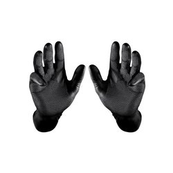 Guante Desechable BDG Grippaz 100% Nitrilo Negro
