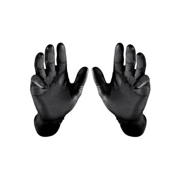Guante Desechable BDG Grippaz 100% Nitrilo Negro