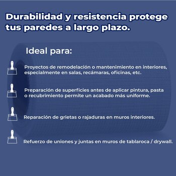 Tela Refuerzo Fibra de Vidrio 15.24 CM X 7.62 M