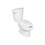 Sanitario Alargado Blanco Austral de Palanca Helvex 3.8 L