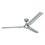 Ventilador De Techo Industrial Hunter Níquel Cepillado 56"