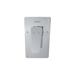 Llave Monomando Para Regadera Spiga Sin Desviador Cromo Helvex