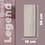 Piso Legend Greige Daltile 18x50 cm