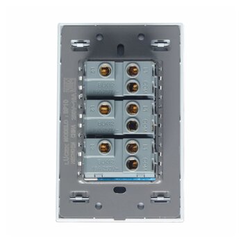 Placa 3 Apagadores Lucek BP10MA