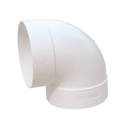 Codo PVC Sanitario 1½ 90 Grados 38 mm