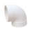 Codo PVC Sanitario 1½ 90 Grados 38 mm