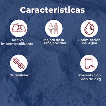 Impermeabilizante Integral Concreto Fester Festegral 2 kg