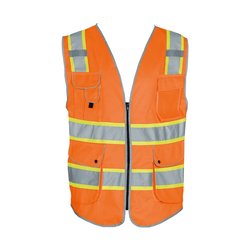 Chaleco Brigadista Naranja truper