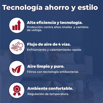 Minisplit Inverter 1 Ton Solo Frio 110V PRIME