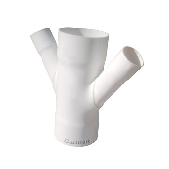 Yee PVC Sanitario Doble 4 x 2 110 x 50 mm