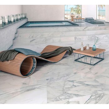 Piso Aurora bianco Daltile 60x120 cm rectificado ZA61