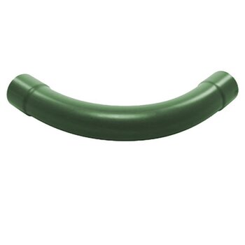 Curva PVC Verde Conduit ½ pulg x 90