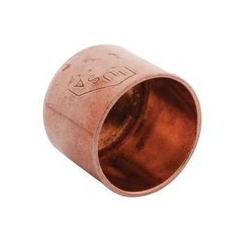 Tapón Cobre Hembra Soldable 1 pulg